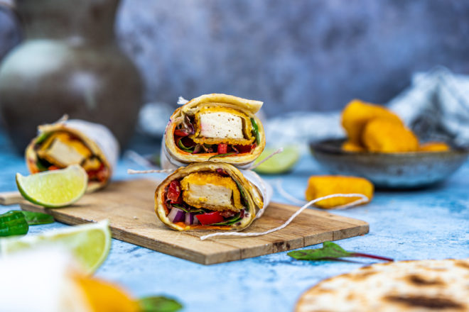 Wraps aux nuggets végétaux