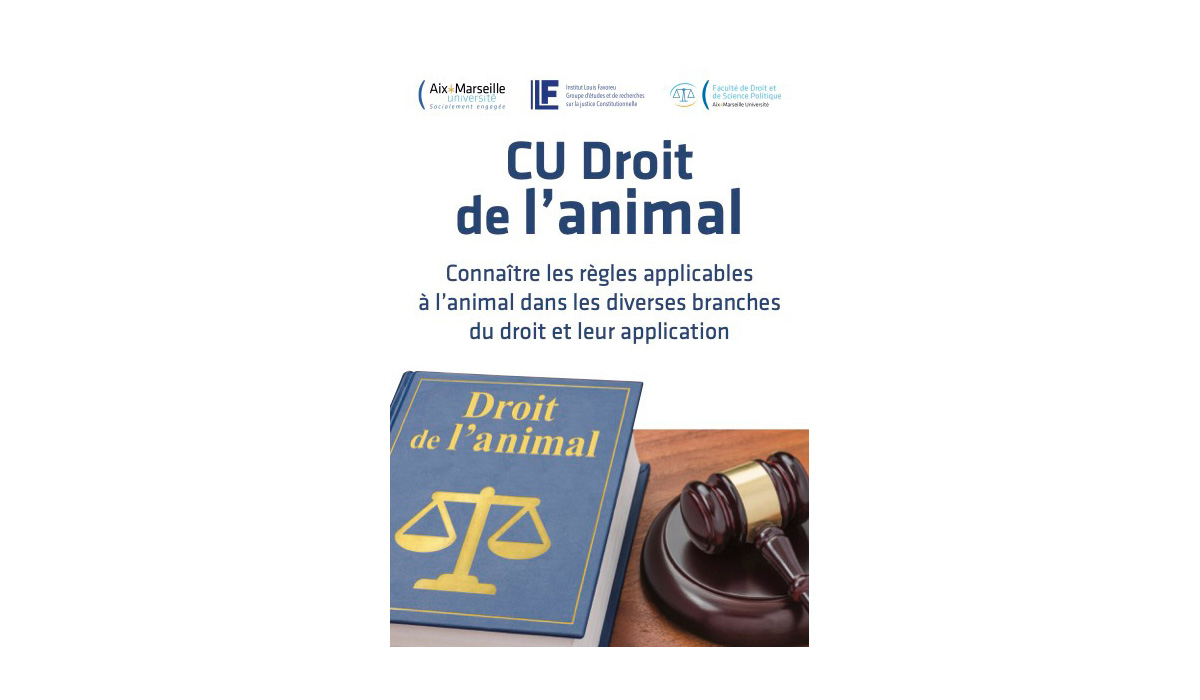 Le diplôme en droit de l’animal de l’université d’Aix-Marseille