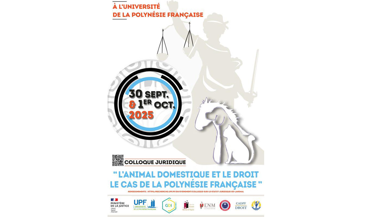 Colloque : l’animal domestique et le droit. Le cas de la Polynésie française