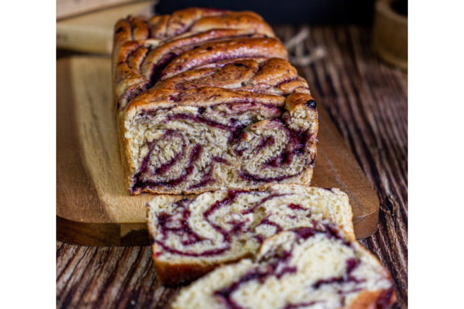 Babka aux myrtilles