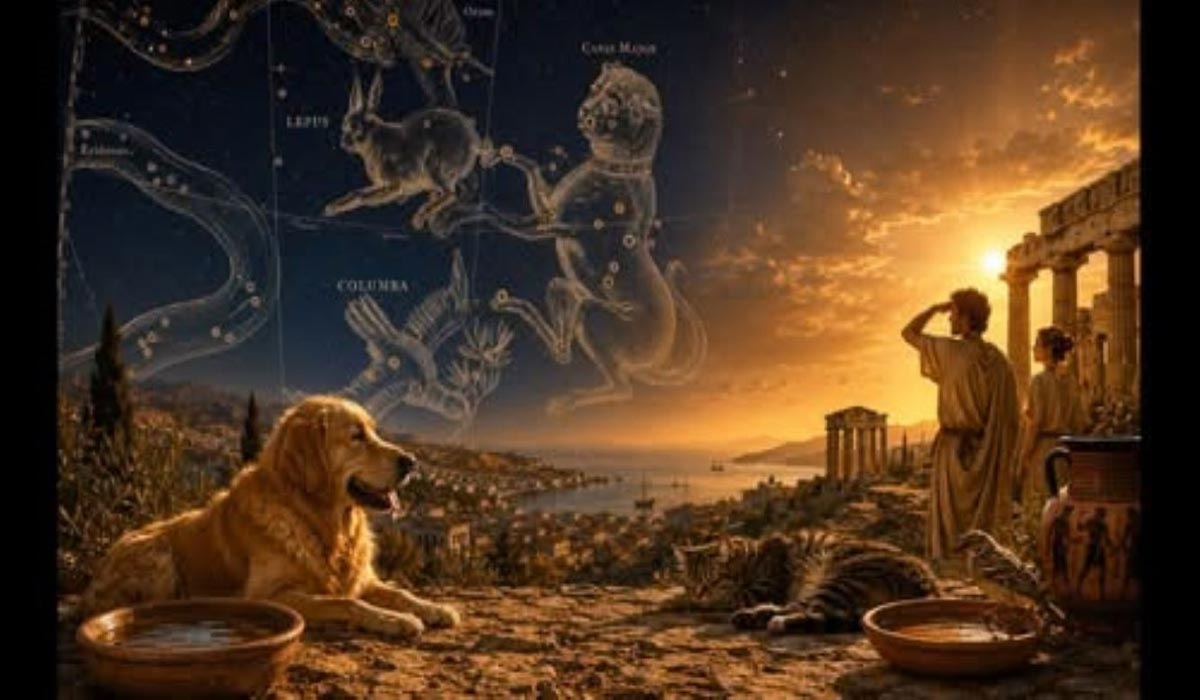 Canicule : l’étonnante histoire du chien céleste qui annonçait les grandes chaleurs Canicule : l’étonnante histoire du chien céleste qui annonçait les grandes chaleurs