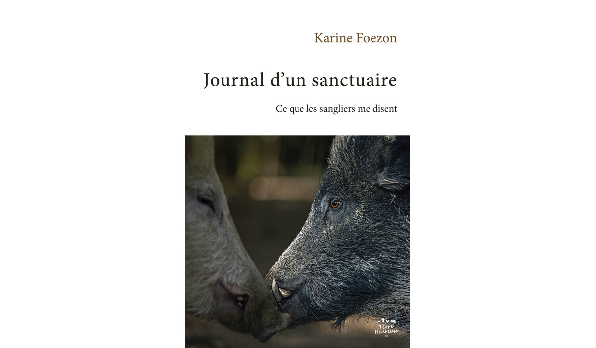 Livre : Journal d’un sanctuaire. Ce que les sangliers me disent Livre : Journal d’un sanctuaire. Ce que les sangliers me disent