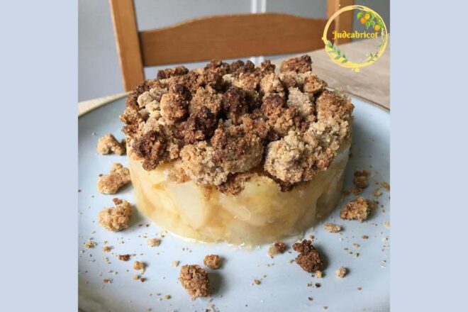 Crumble de poires aux quatre épices
