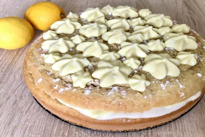 Layer Cake façon tarte au citron meringuée