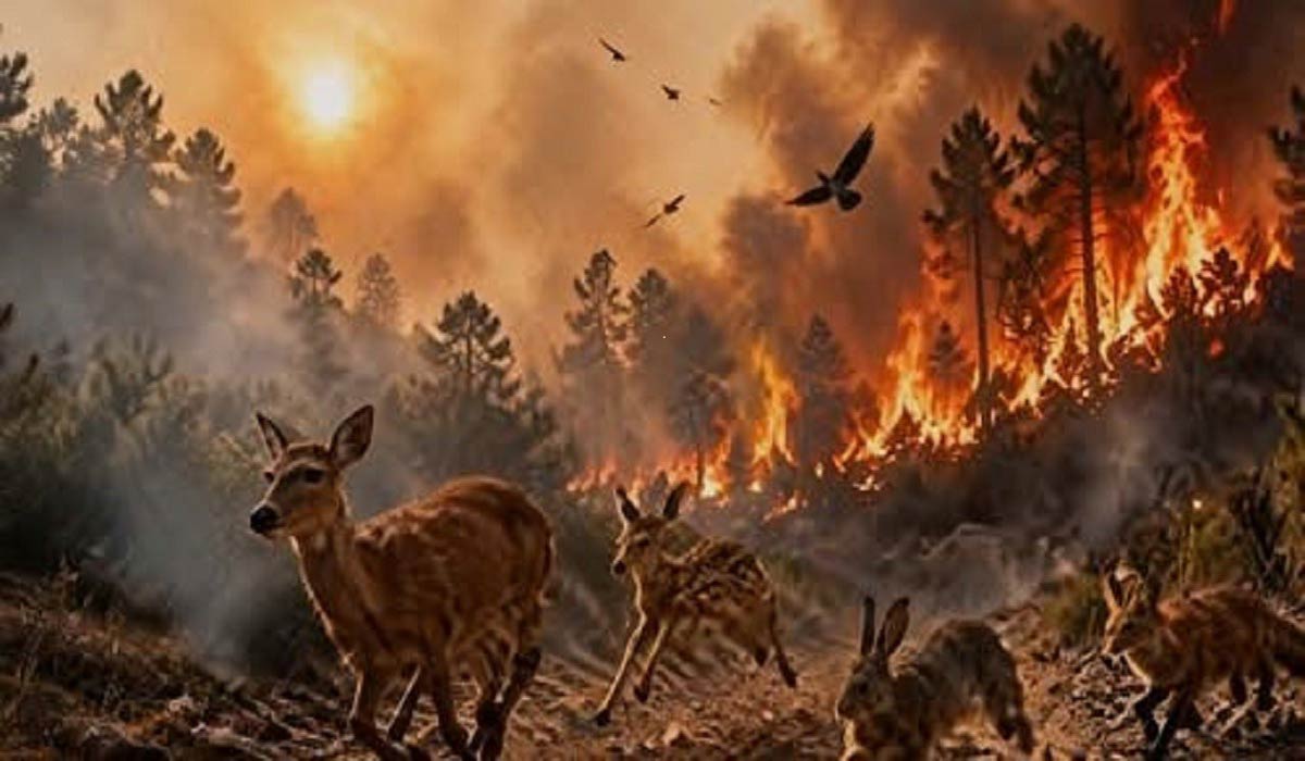 Incendies de forêt : les animaux victimes silencieuses des flammes Incendies de forêt : les animaux victimes silencieuses des flammes