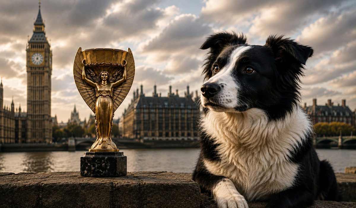 Pickles, le chien qui retrouva la Coupe du monde Pickles, le chien qui retrouva la Coupe du monde