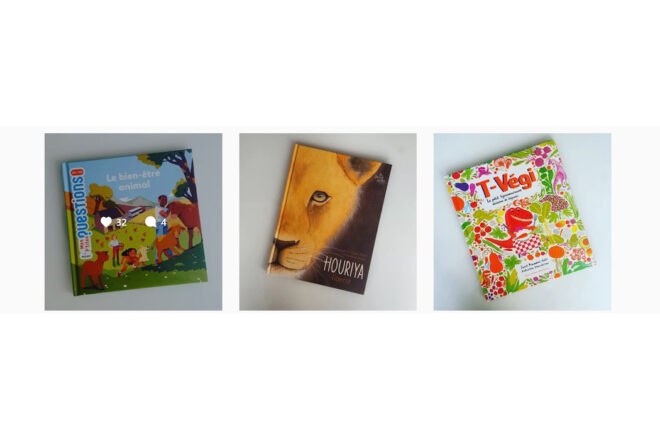 La bibliothèque animaliste des enfants sur Instagram