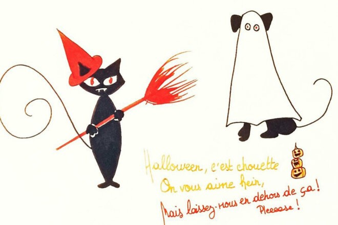 Des Chats, des Chiens et Halloween. Cinq choses simples pour que tout se passe bien !