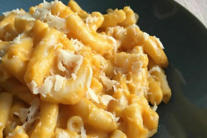 Recette Mac n’Pumpkin Cheese ou Sauce Fromagère au Potimarron