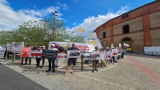 Feria off de Béziers : le COLBAC se mobilise devant les arènes