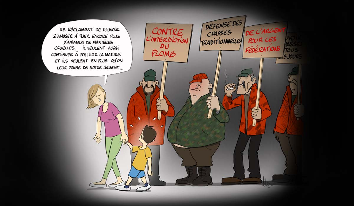 Être un opposant à la chasse