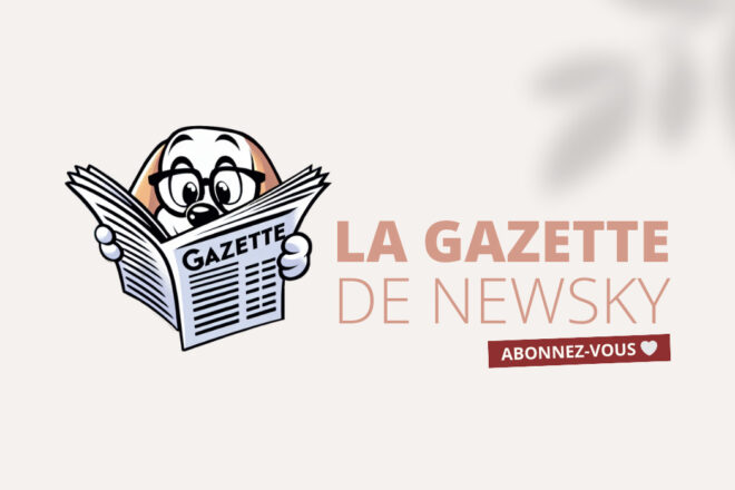 Gazette de Newsky : la newsletter pour les amoureux des animaux ! 