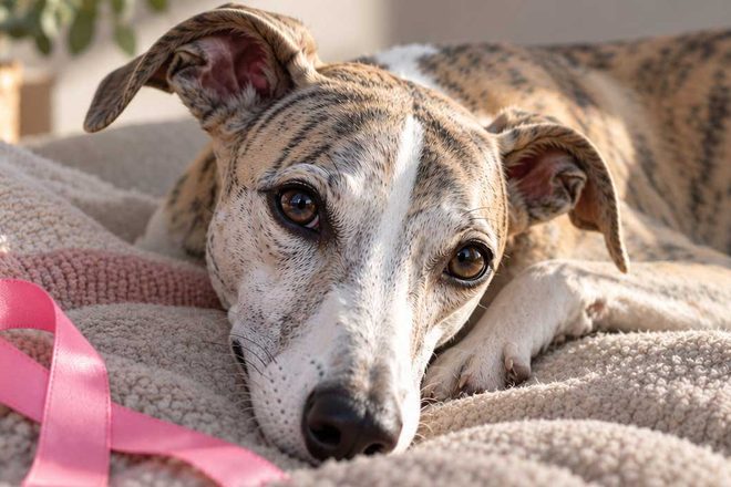 Octobre rose : le cancer mammaire vu à travers le Whippet