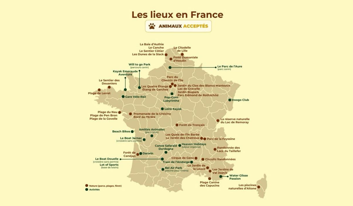 Où partir cet été avec ses animaux ?