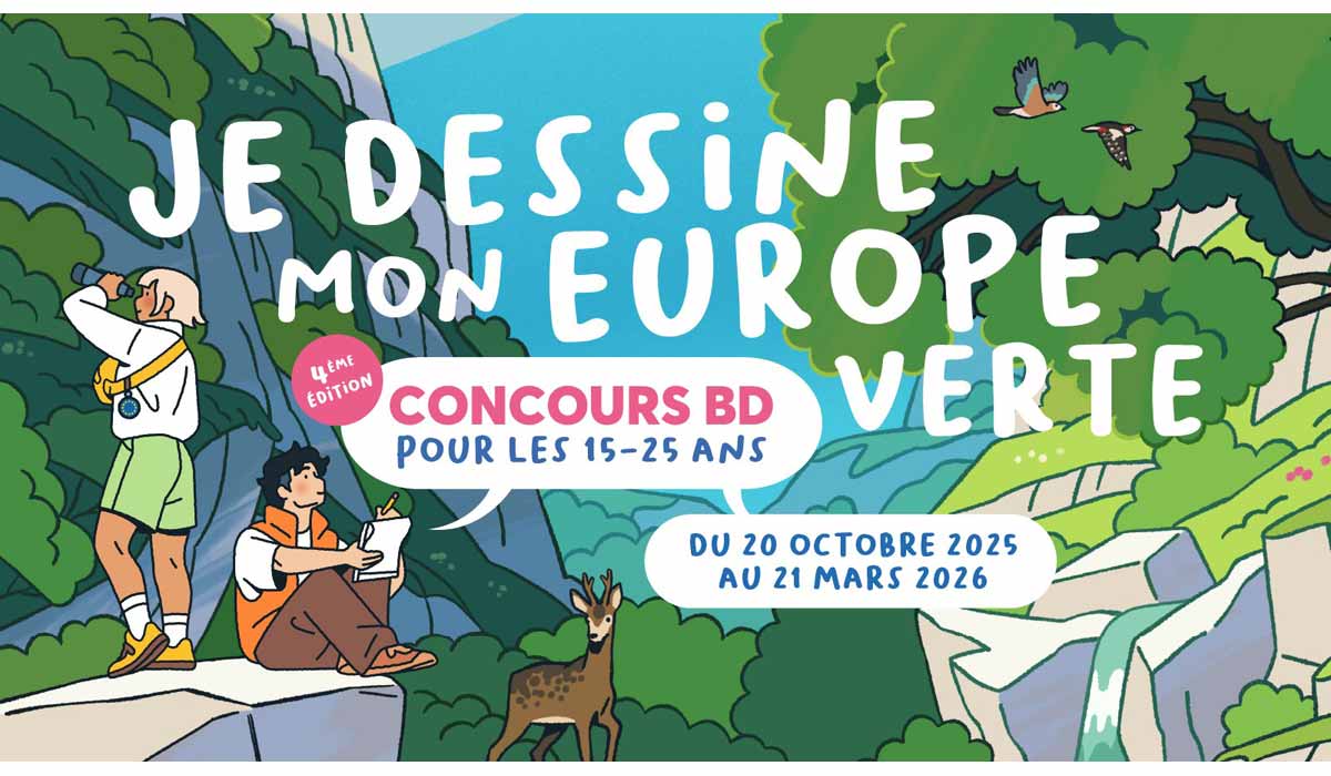 Concours BD #JeDessineMonEuropeVerte sur le thème de la faune et la flore