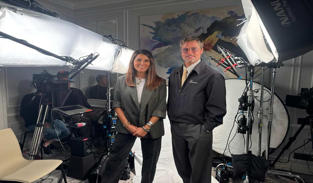Evénement RMC Life : Brad Pitt invité exceptionnel de Karine Ferri dans “l’Hebdo des animaux”