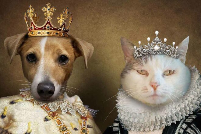 Royalesse : on crée la surprise cette année en offrant aux proches le poster personnalisé de leur animal de compagnie