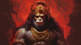 Le sacre d’Hanuman, dieu singe parfait