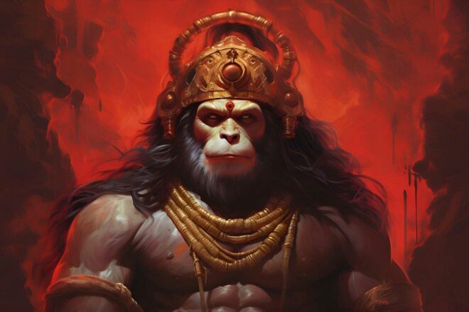 Le sacre d’Hanuman, dieu singe parfait